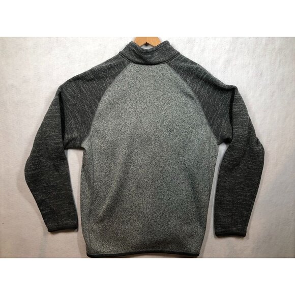 Patagonia Better Sweater 25523 Nickel Forge Grey 1/4 Zip Pullover Top Men's XL - Picture 3 of 8